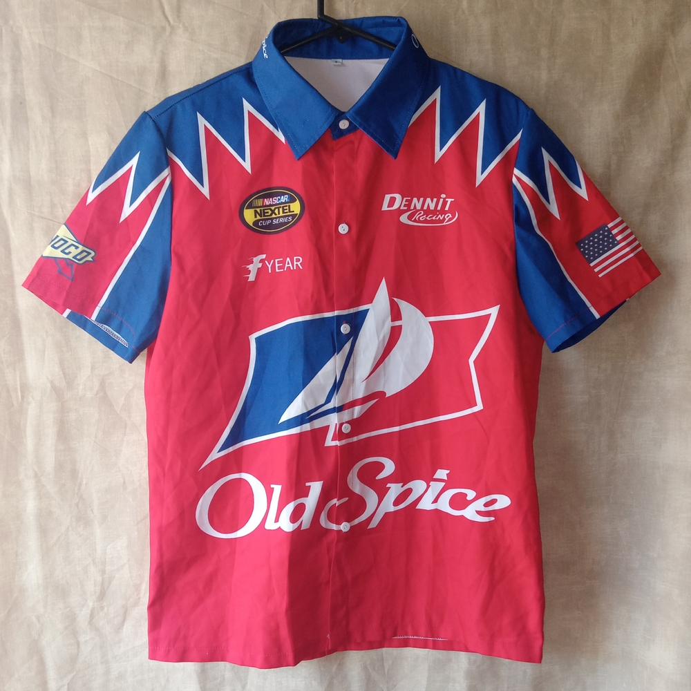 Old Spice Racing Shirt Size Small
